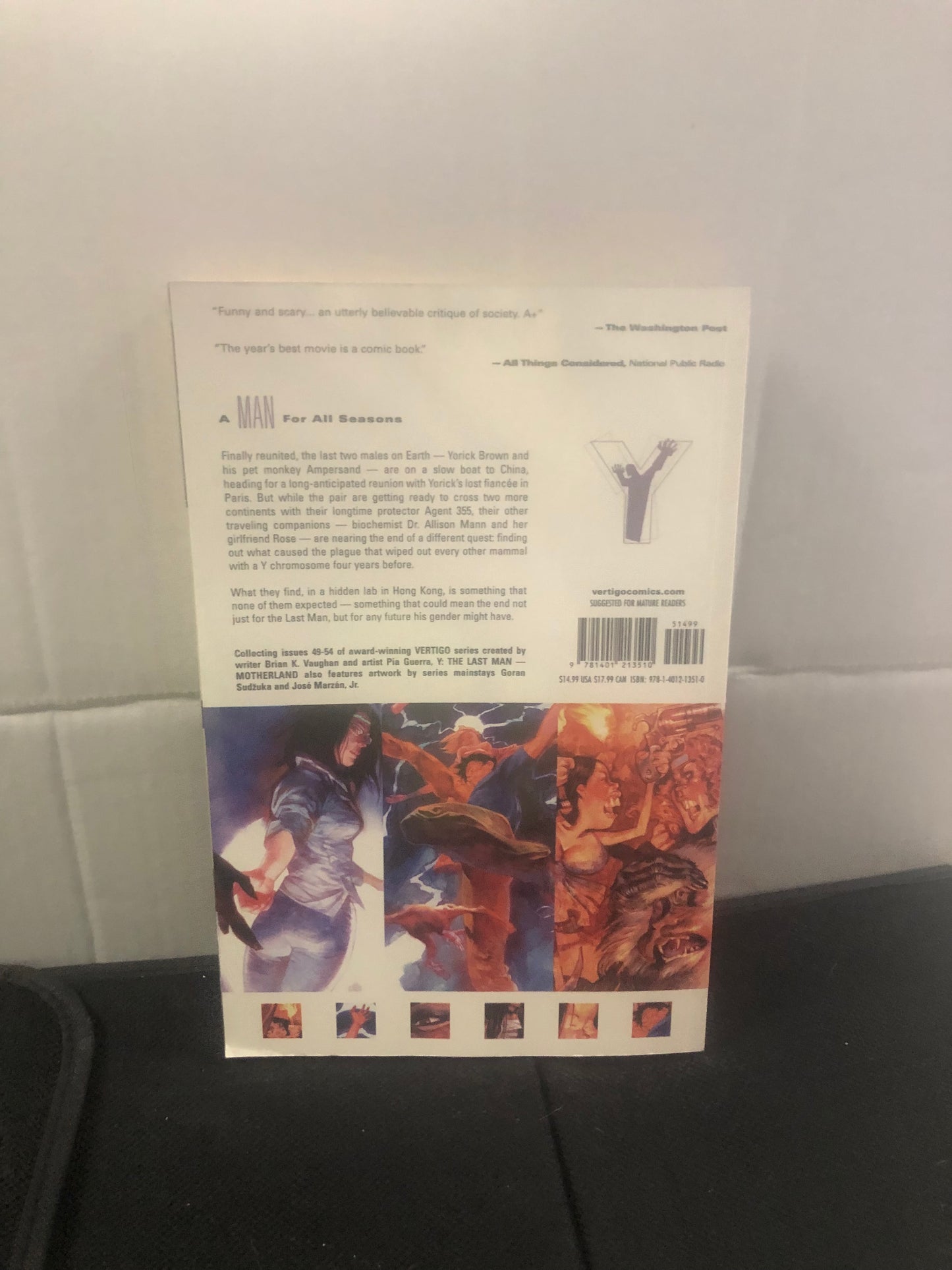 VERTIGO COMICS Y THE LAST MAN BOOK NINE (2007)
