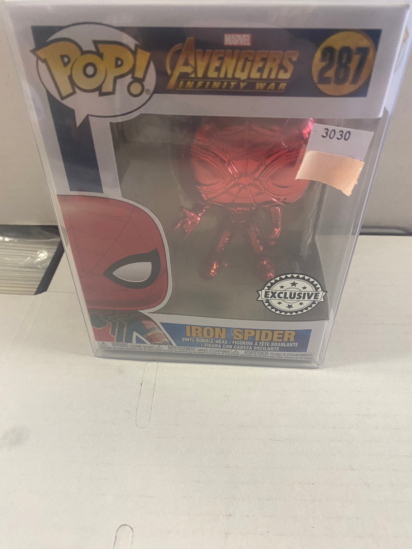 FUNKO POP AVENGERS INFINITY WAR #287 IRON SPIDER
