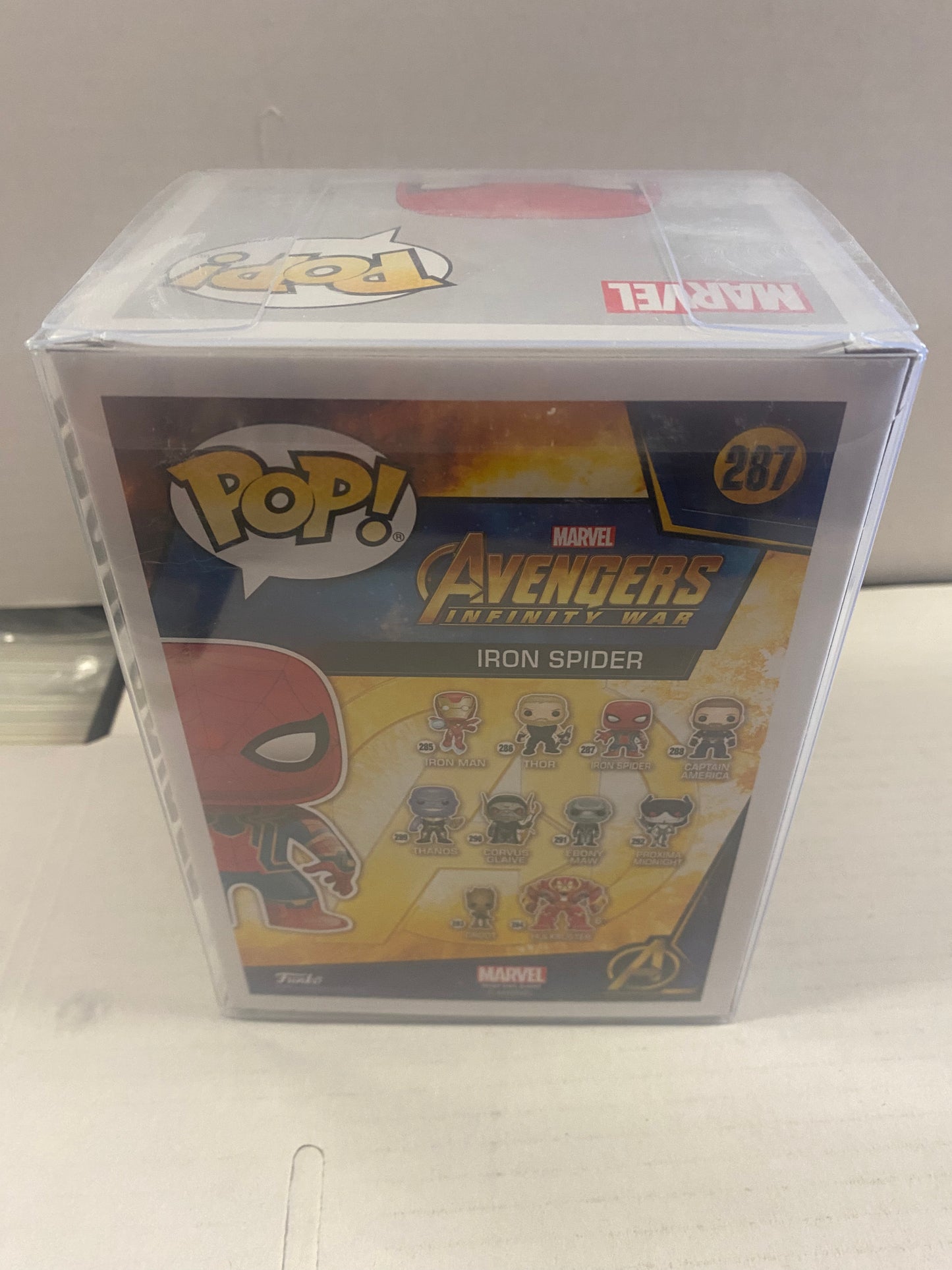 FUNKO POP AVENGERS INFINITY WAR #287 IRON SPIDER