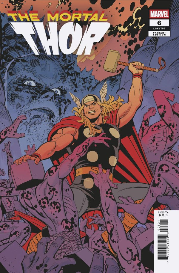 MARVEL COMICS MORTAL THOR #6 LEONARDO ROMERO VARIANT
