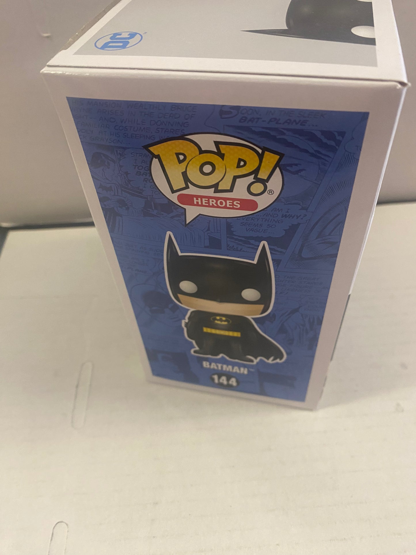 FUNKO POP HEROES DC SUPER HEROES #144 BATMAN FUNKO SHOP LIMITED EDITION