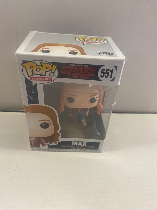 FUNKO POP TELEVISION STRANGER THINGS #551 MAX