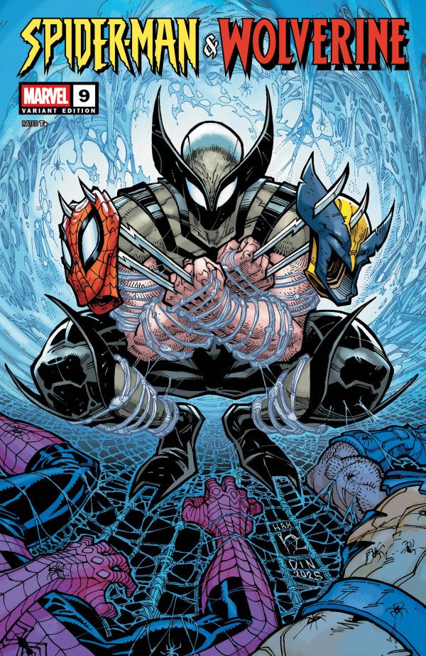 MARVEL COMICS SPIDER-MAN & WOLVERINE #9 CHAD HARDIN VARIANT