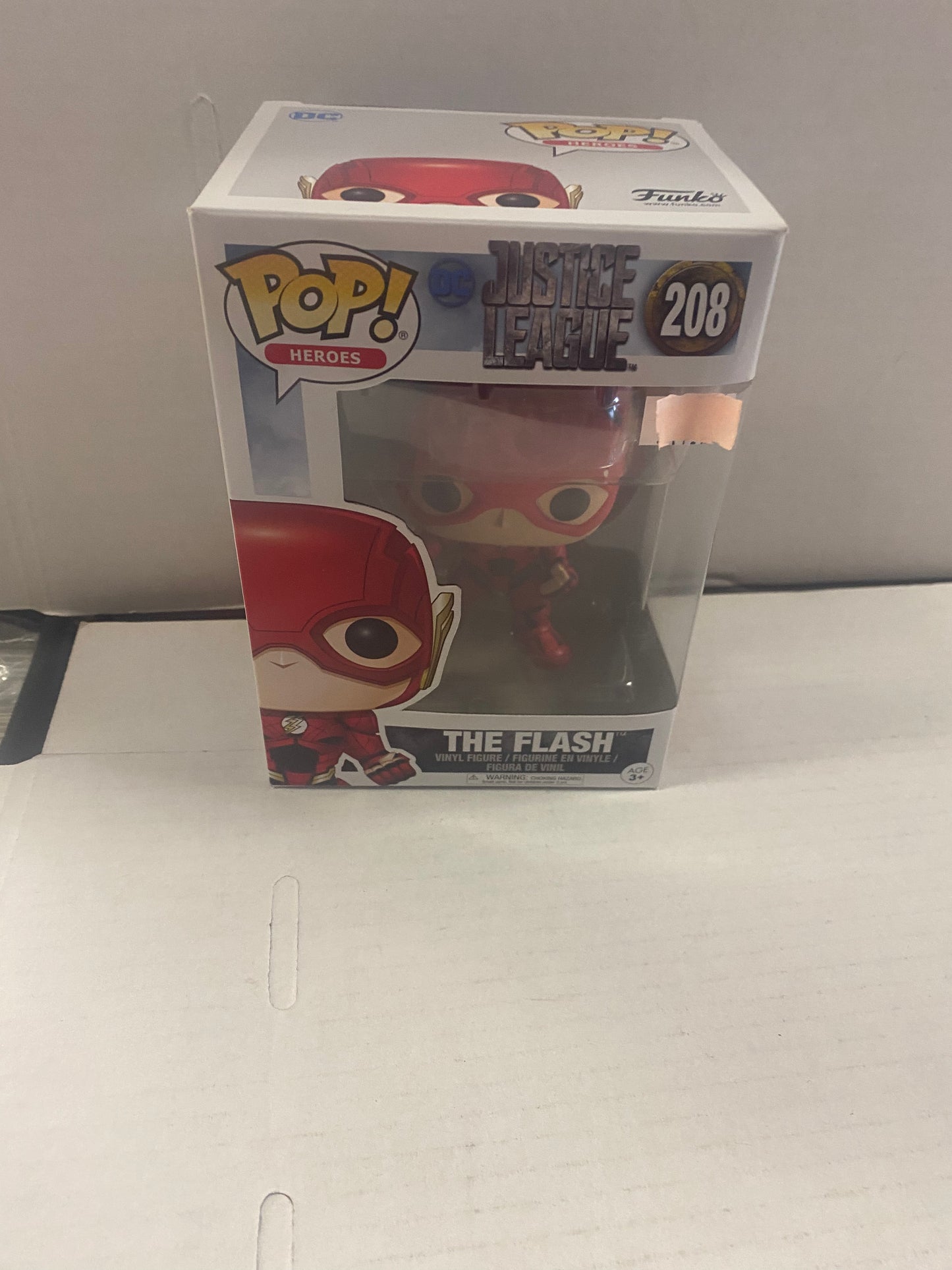 FUNKO POP HEROES JUSTICE LEAGUE #208 THE FLASH