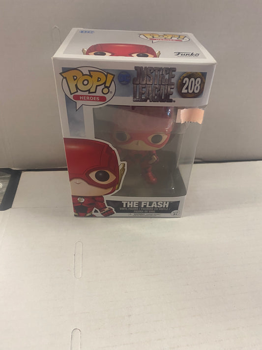 FUNKO POP HEROES JUSTICE LEAGUE #208 THE FLASH