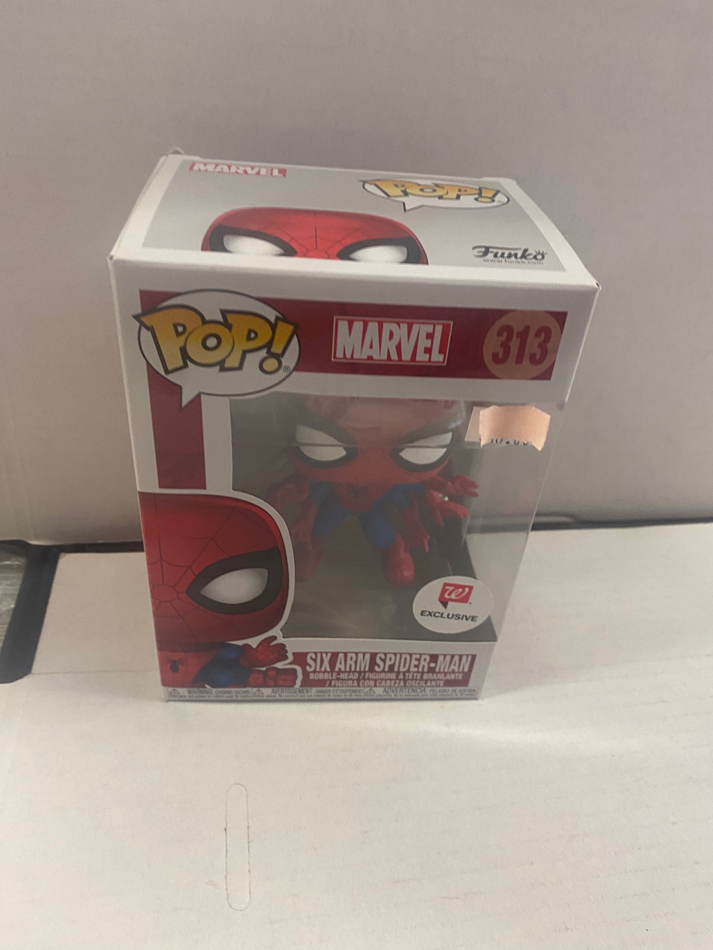 FUNKO POP MARVEL #313 SIX ARM SPIDER-MAN WALGREENS EXCLUSIVE