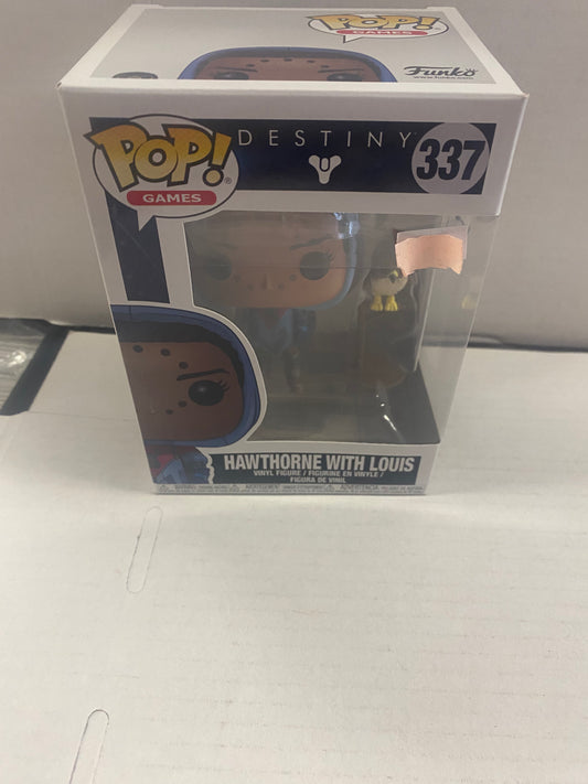 FUNKO POP GAMES DESTINY #337 HAWTHORNE WITH LOUIS