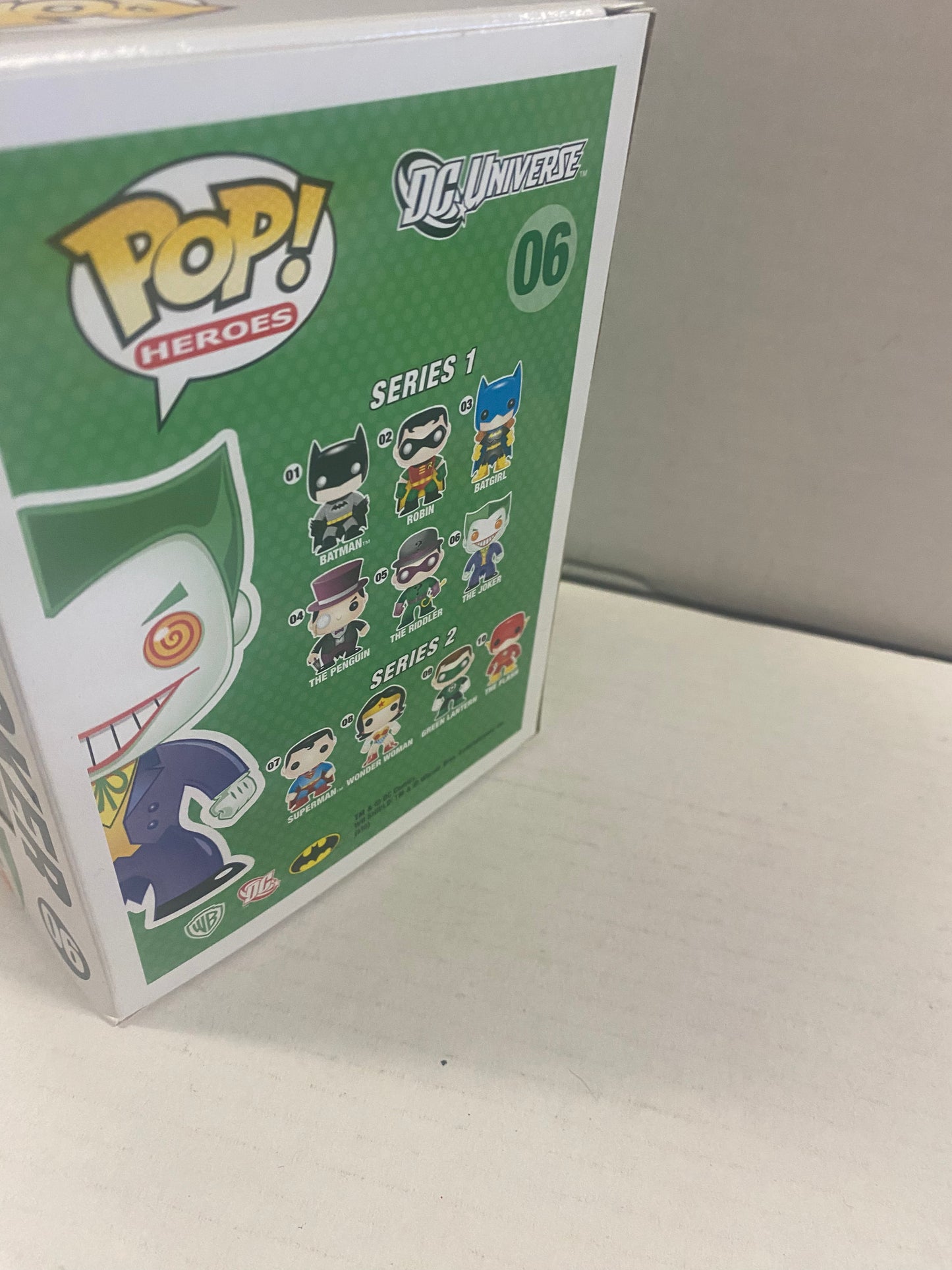 FUNKO POP HEROES DC UNIVERSE #6 THE JOKER