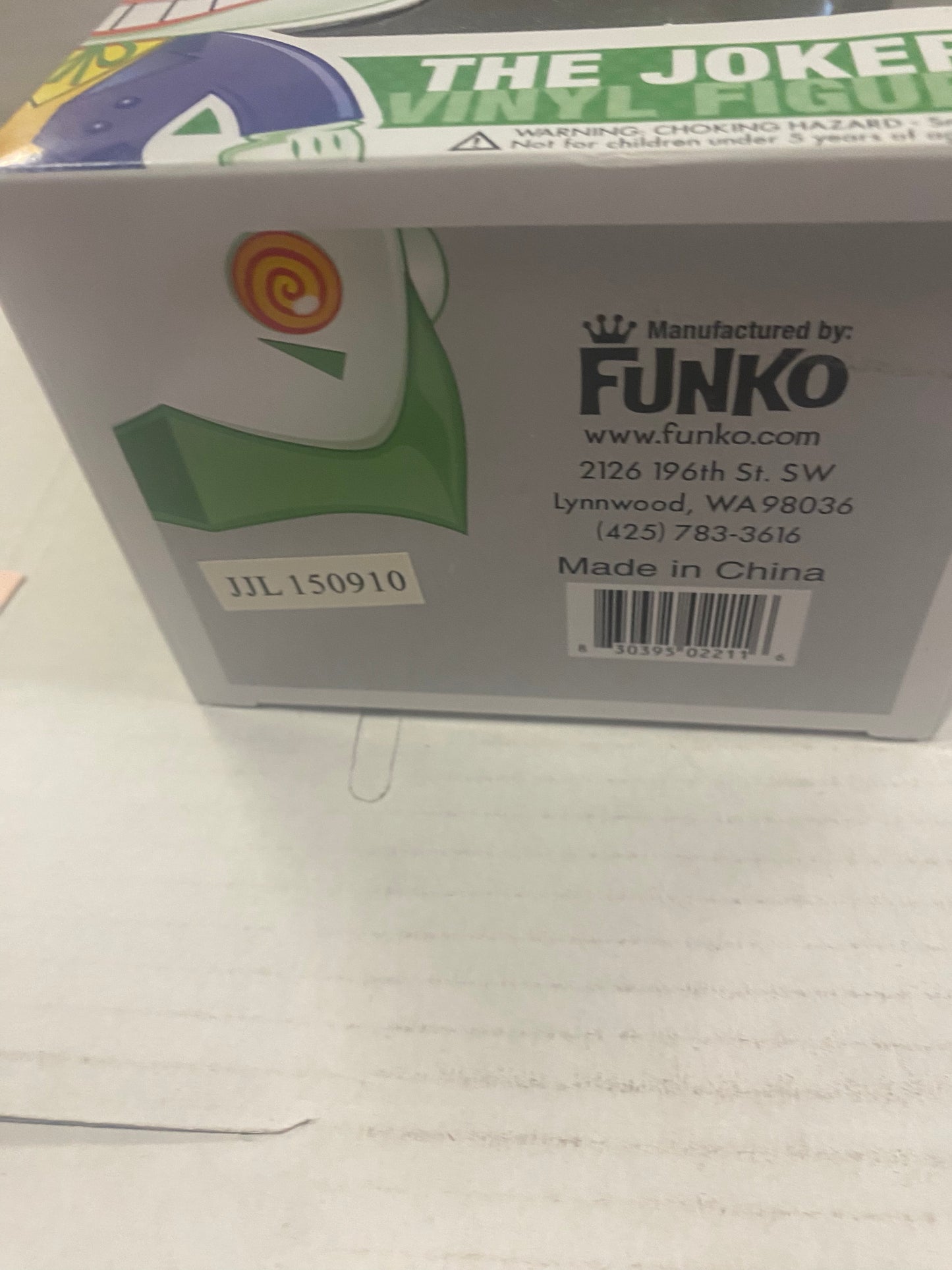 FUNKO POP HEROES DC UNIVERSE #6 THE JOKER