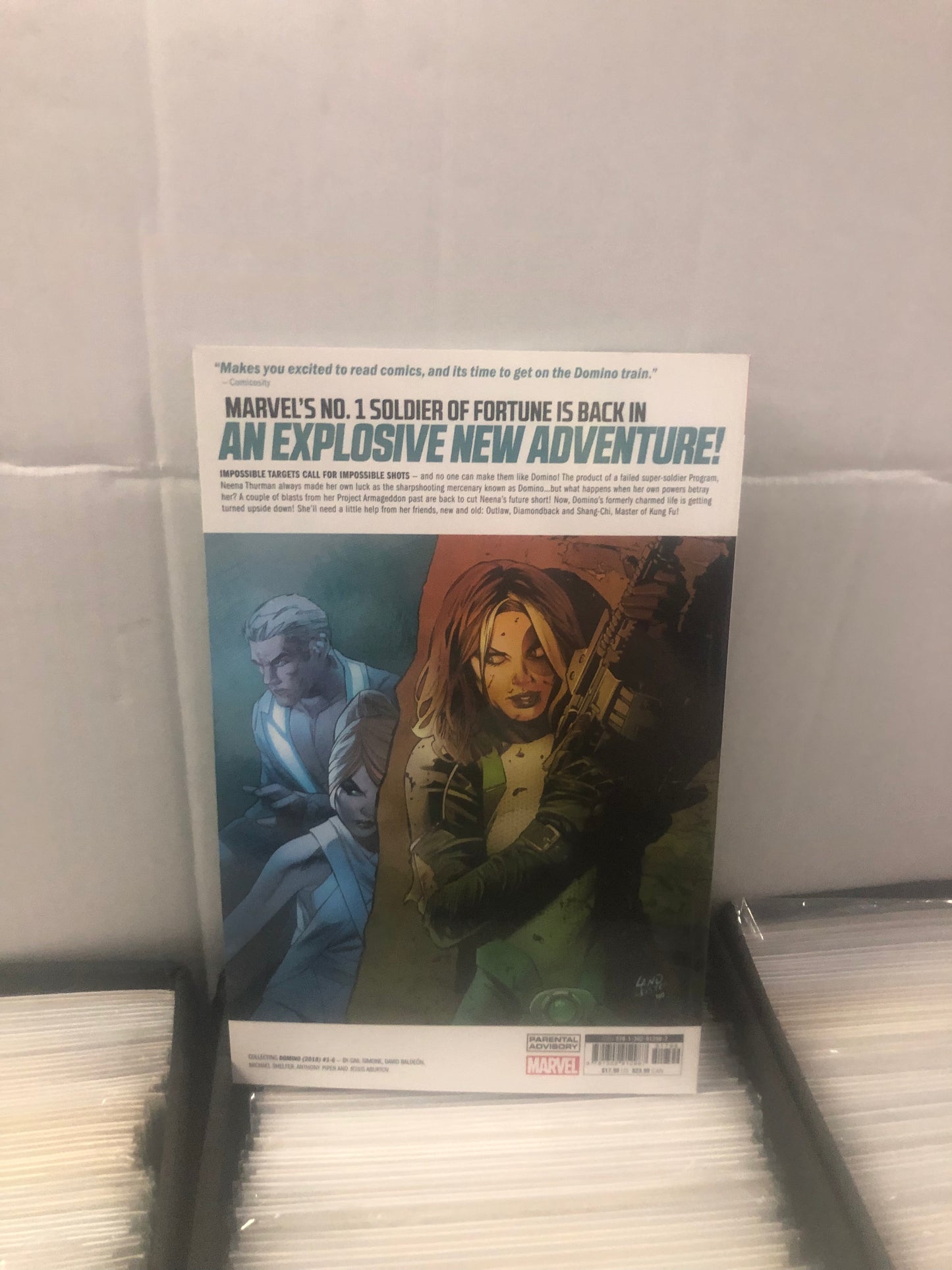 MARVEL COMICS DOMINO KILLER INSTINCT (2018)