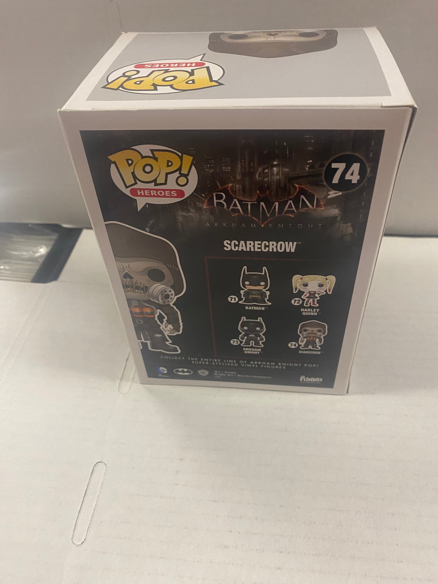 FUNKO POP HEROES BATMAN ARKHAM KNIGHT #74 SCARECROW