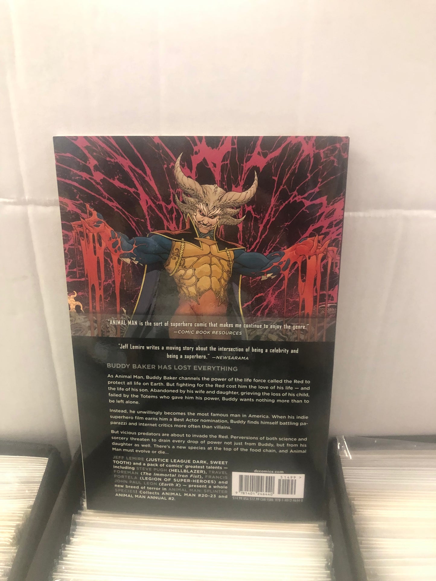 DC COMICS ANIMAL MAN NEW 52 VOLUME FOUR SPLINTER SPECIES (2014)