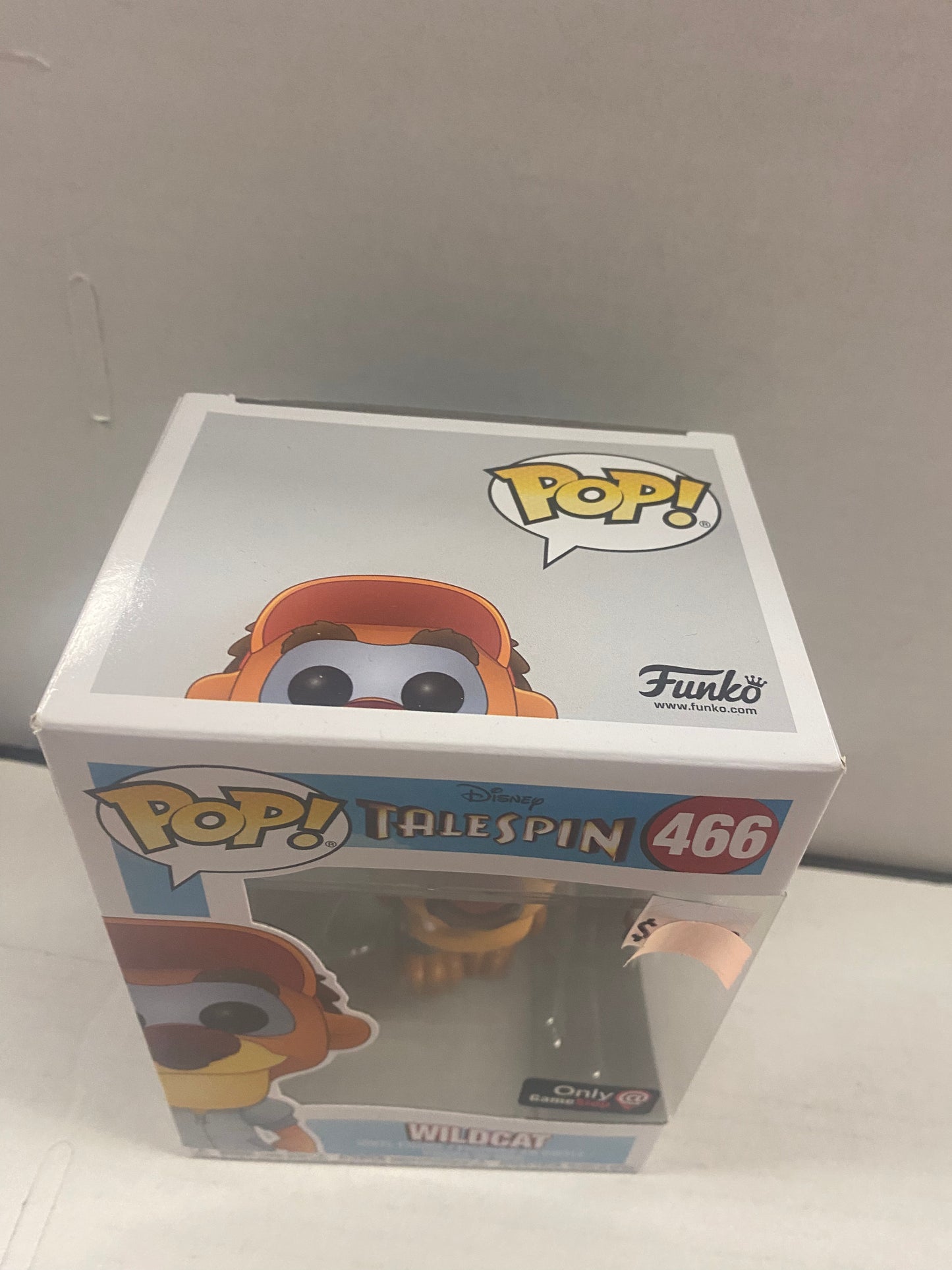 FUNKO POP TALESPIN #466 WILDCAT GAMESTOP EXCLUSIVE