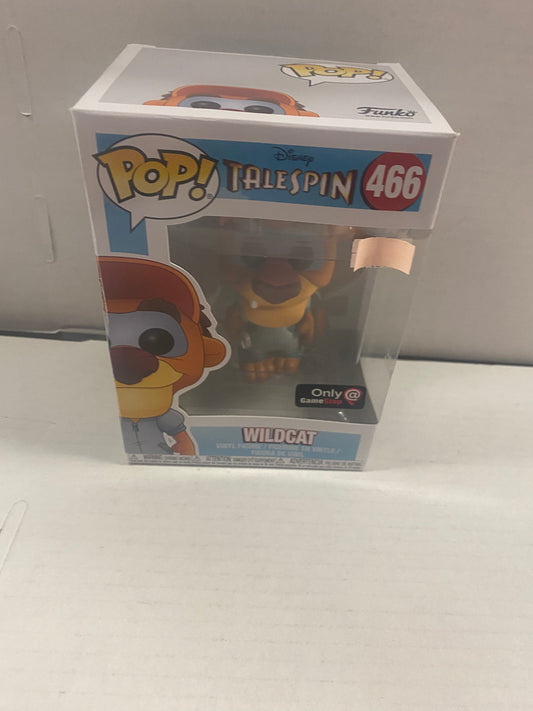 FUNKO POP TALESPIN #466 WILDCAT GAMESTOP EXCLUSIVE