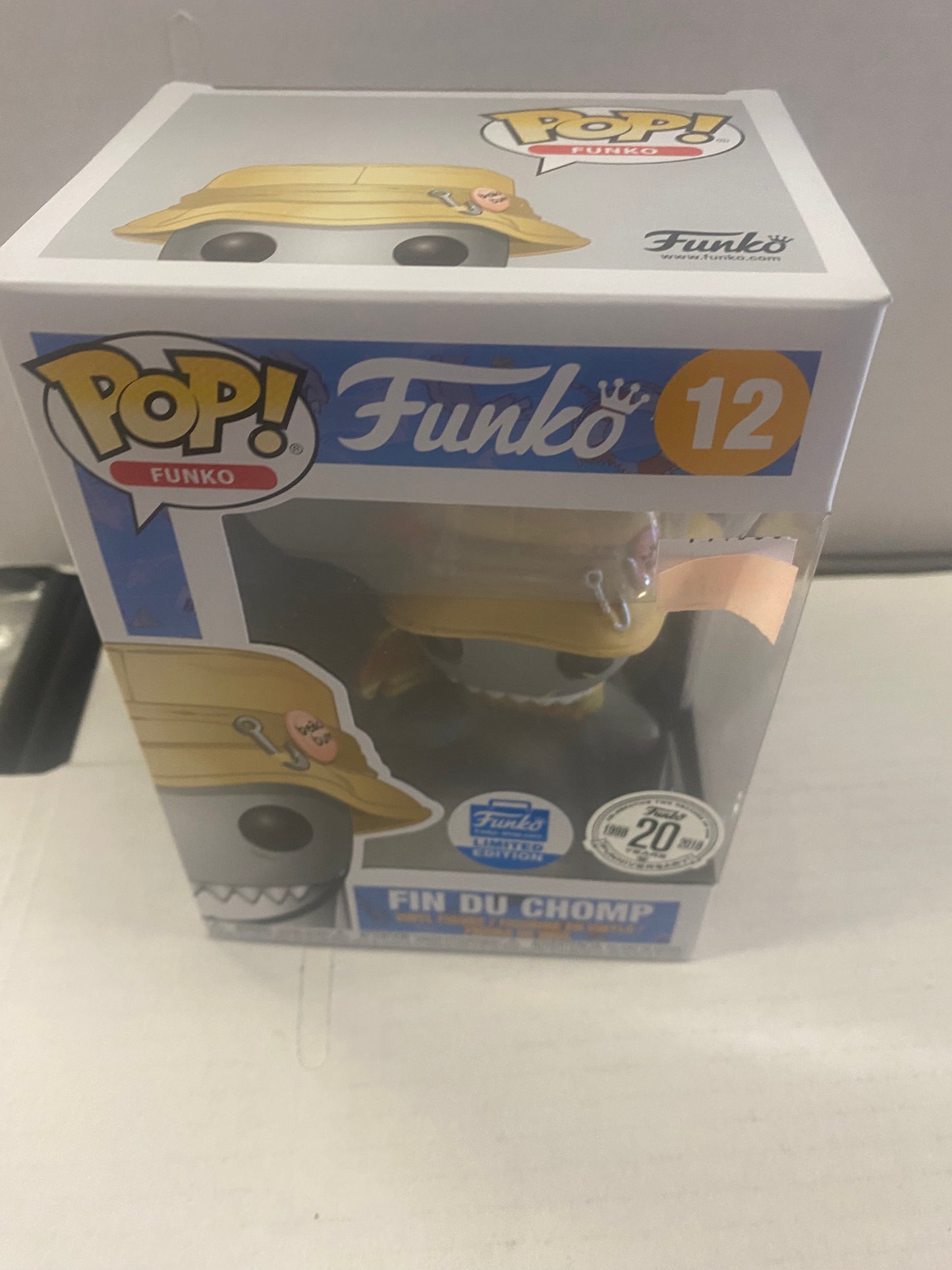 FUNKO POP FUNKO #12 FIN DU CHOMP FUNKO SHOP.com 20TH FUNNIVERSARY LIMITED EDITION