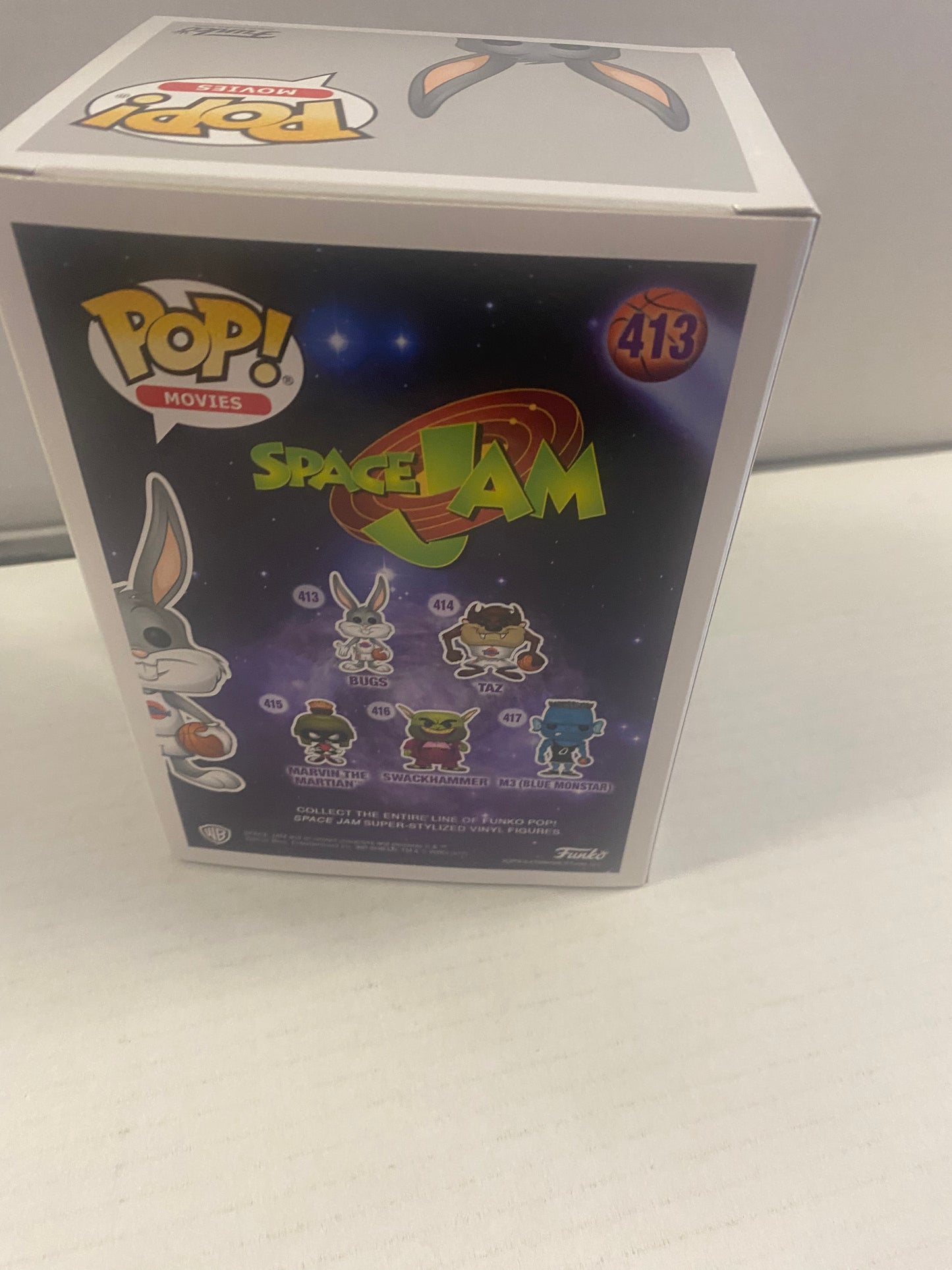 FUNKO POP MOVIES SPACE JAM #413 BUGS