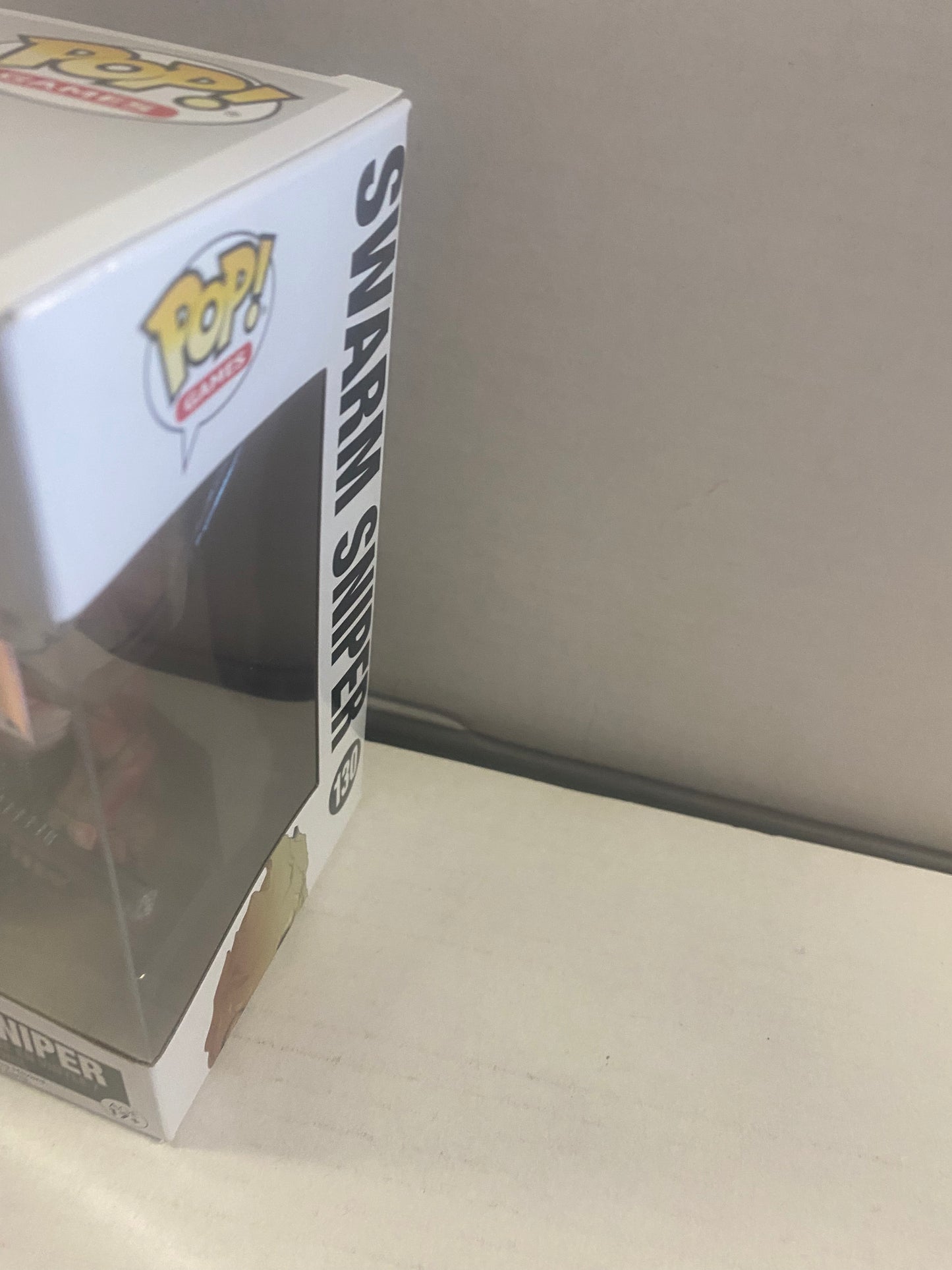 FUNKO POP GAMES GEARS OF WAR #130 SWARM SNIPER GAMESTOP EXCLUSIVE
