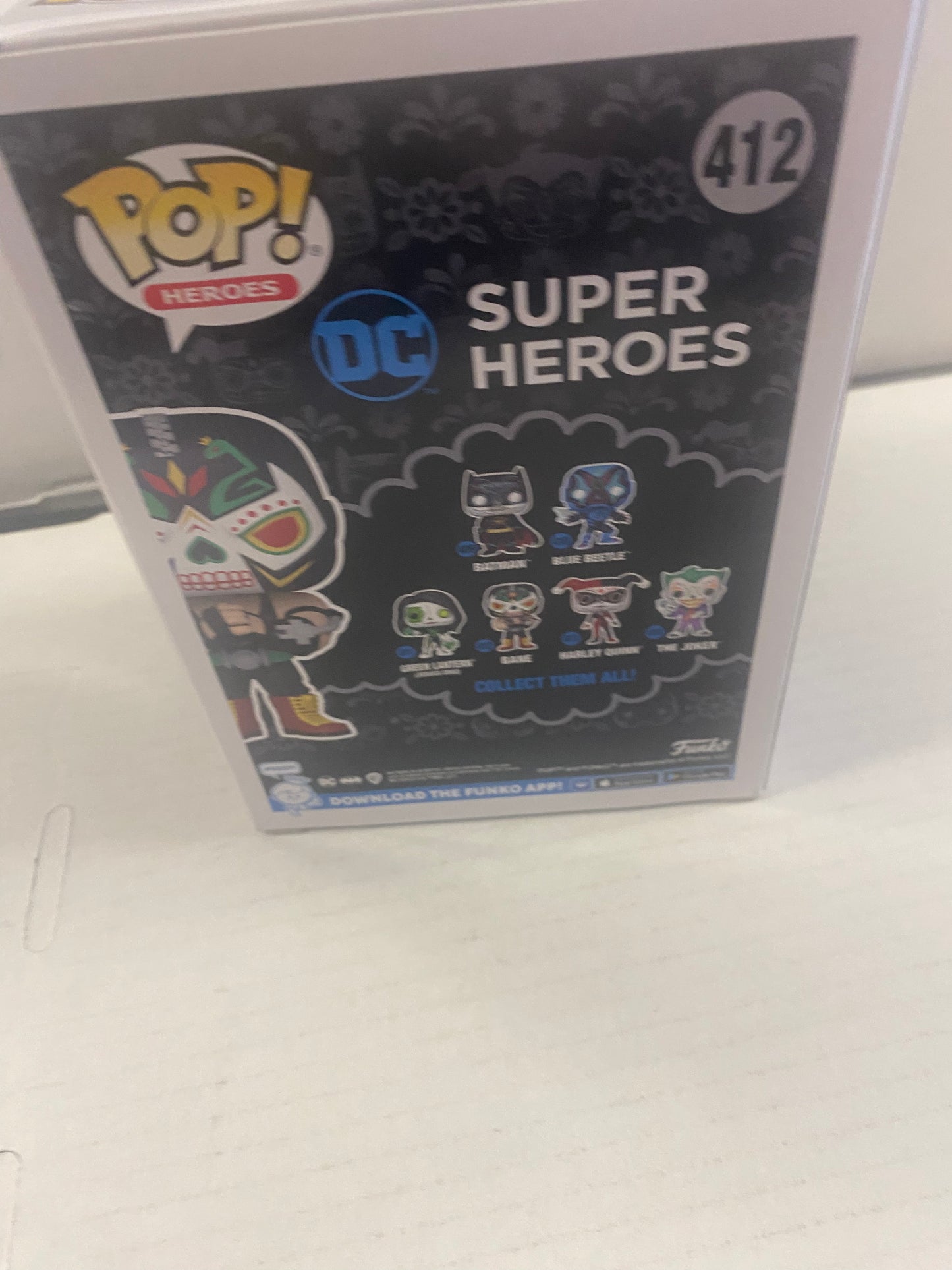 FUNKO POP HEROES DC SUPER HEROES #412 BANE