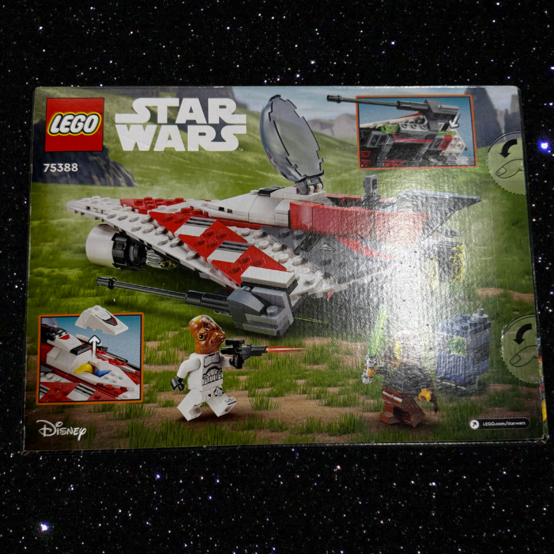 LEGO STAR WARS #75388 JEDI BOBS STARFIGHTER 306 pcs/pzs building toy