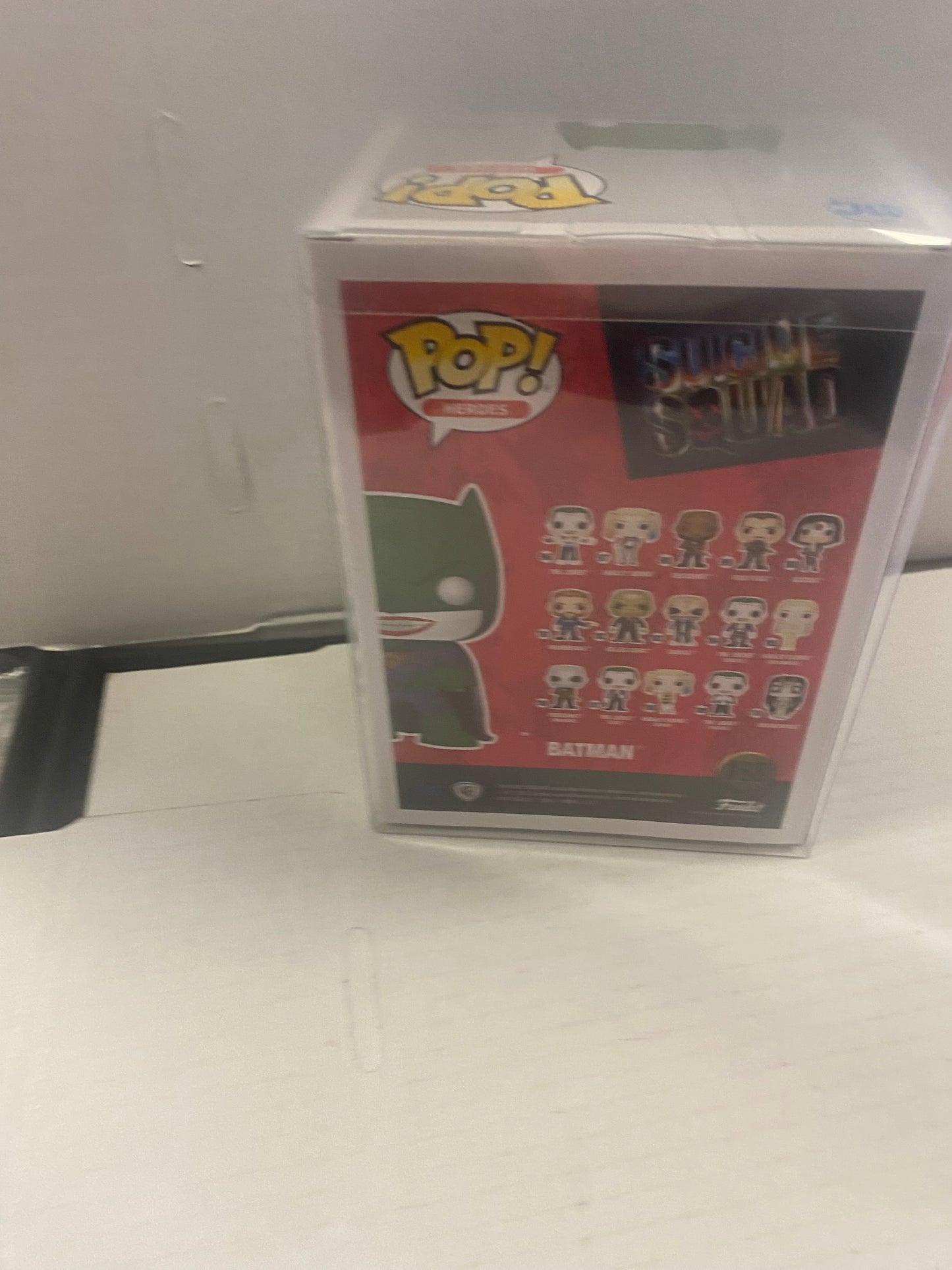 FUNKO POP HEROES SUICIDE SQUAD #188 BATMAN 2017 SUMMER CONVENTION EXCLUSIVE