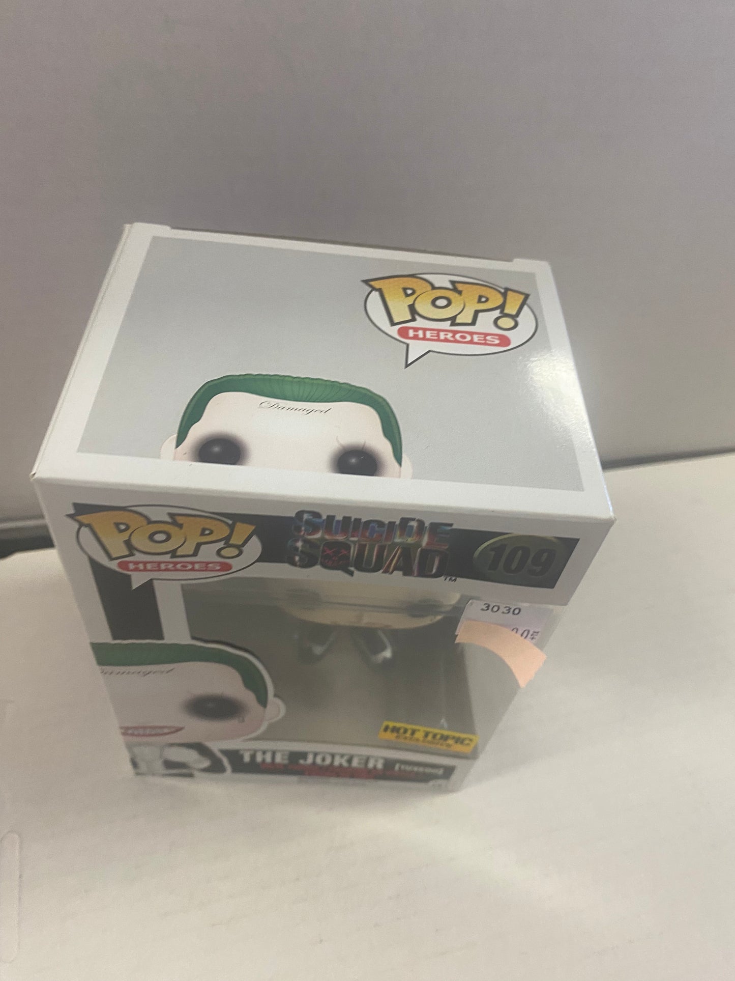 FUNKO POP HEROES SUICIDE SQUAD #109 THE JOKER TUXEDO HOT TOPIC EXCLUSIVE