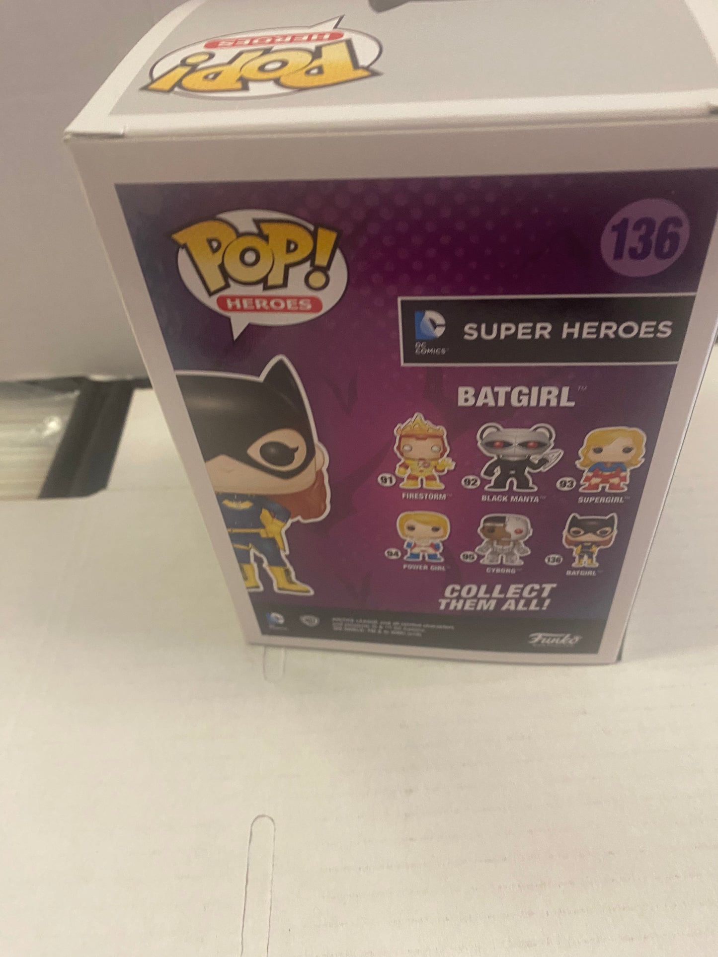 FUNKO POP HEROES DC SUPER HEROES #136 BATGIRL