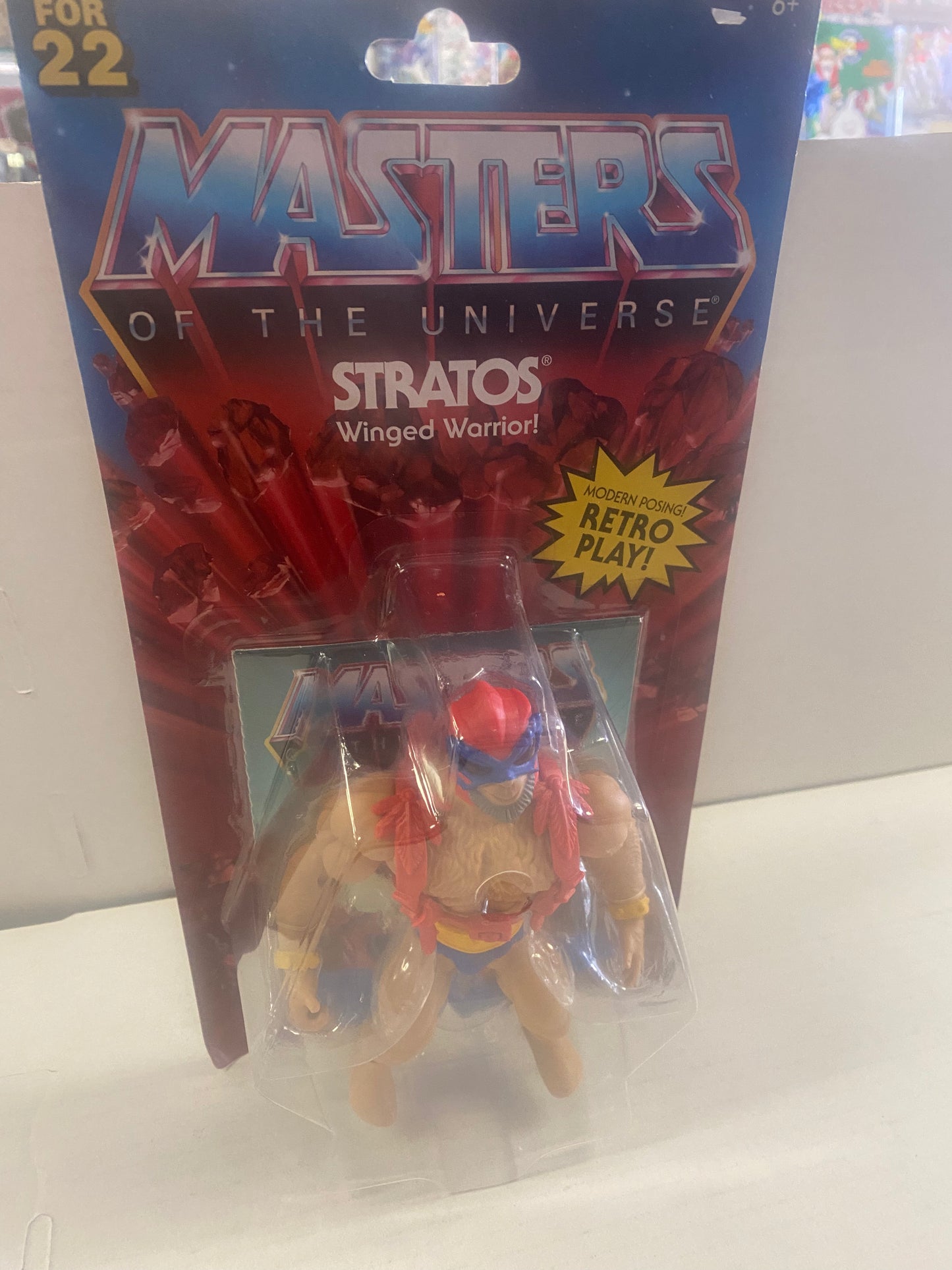 MATTEL MASTERS OF THE UNIVERSE STATOS WINGED WARRIOR (2021)
