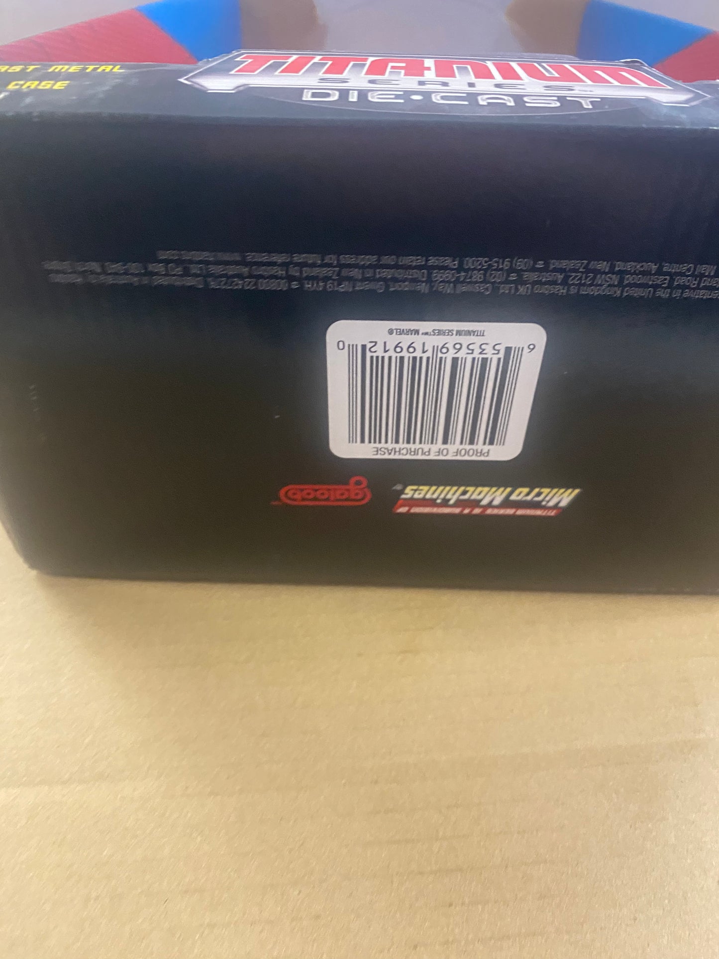 GALOOB MIRCO MACHINES TITANIUM SERIES SPIDER-MAN