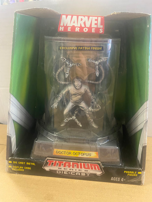 GALOOB MIRCO MACHINES TITANIUM SERIES DOCTOR OCTOPUS EXCLUSIVE PATINA FINISH