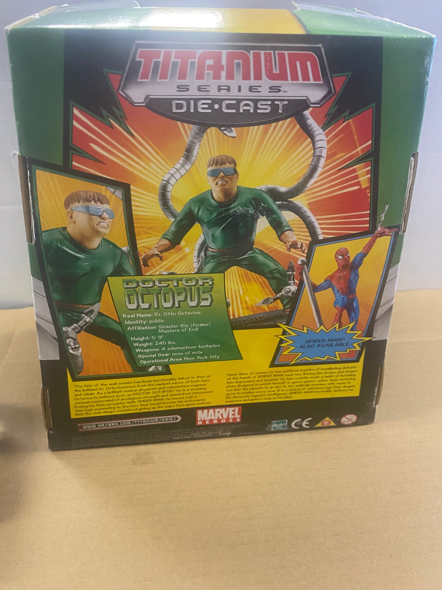 GALOOB MIRCO MACHINES TITANIUM SERIES DOCTOR OCTOPUS