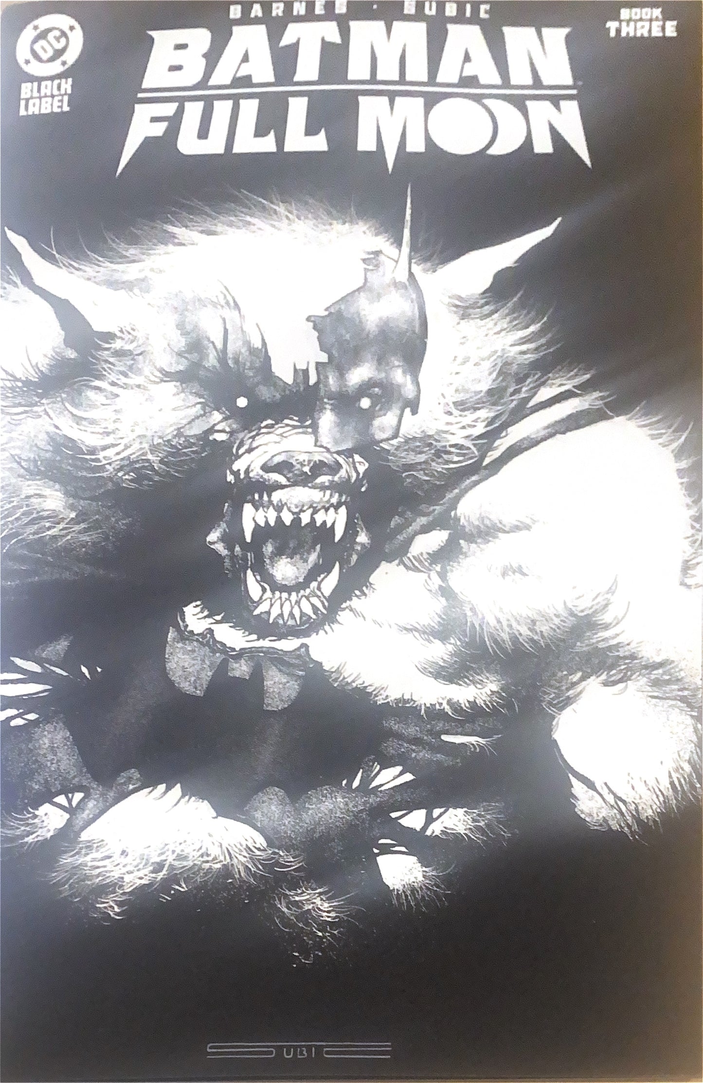 DC COMICS BATMAN FULL MOON #3