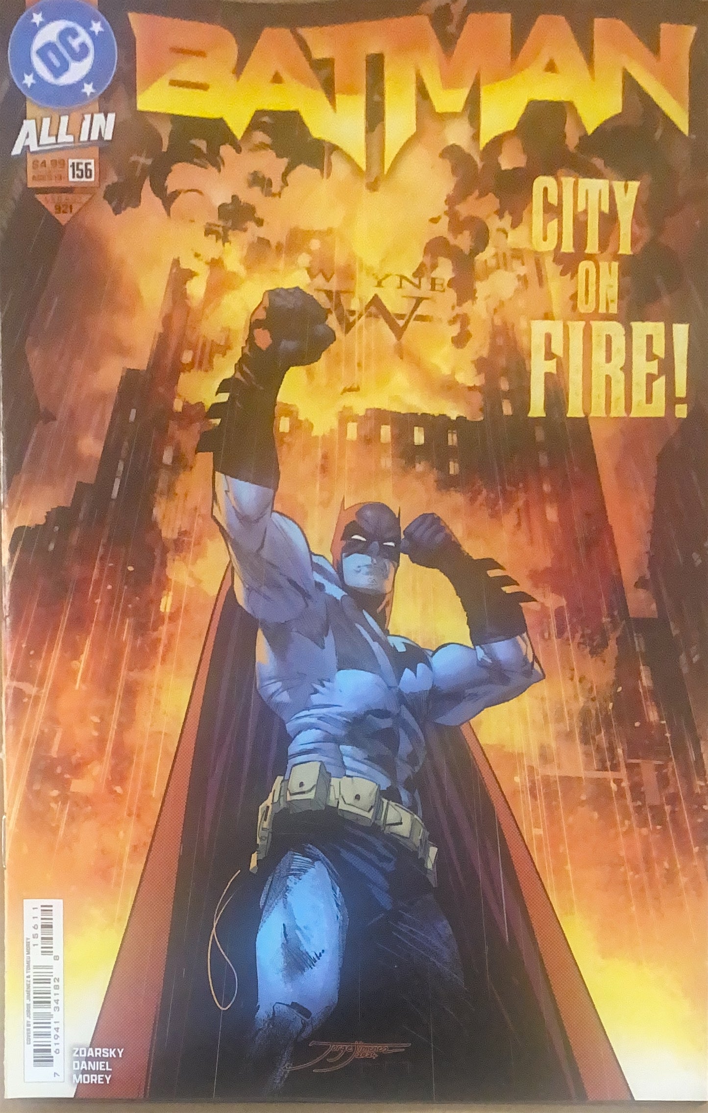 DC COMICS BATMAN #156