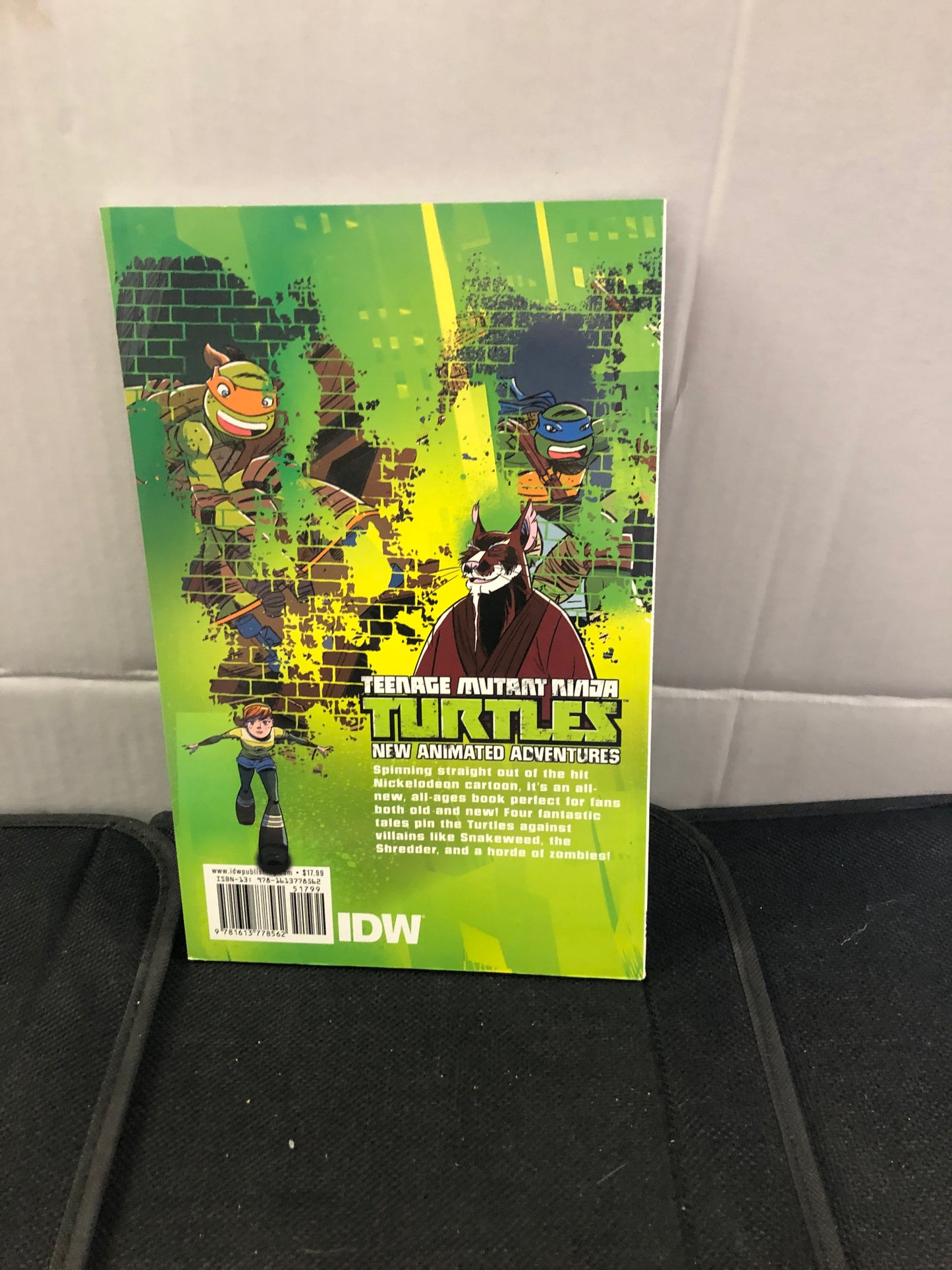 IDW PUBLISHING TEENAGE MUTANT NINJA TURTLES NEW ANIMATED ADVENTURES VOLUME ONE SECOND PRINTING (2014)