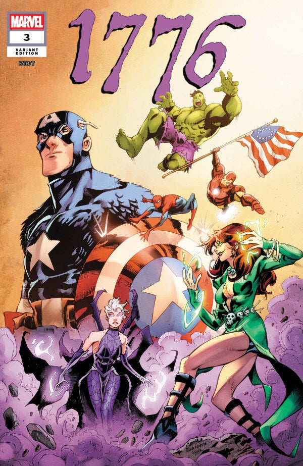 MARVEL COMICS 1776 #3 CHRIS CAMPANA VARIANT