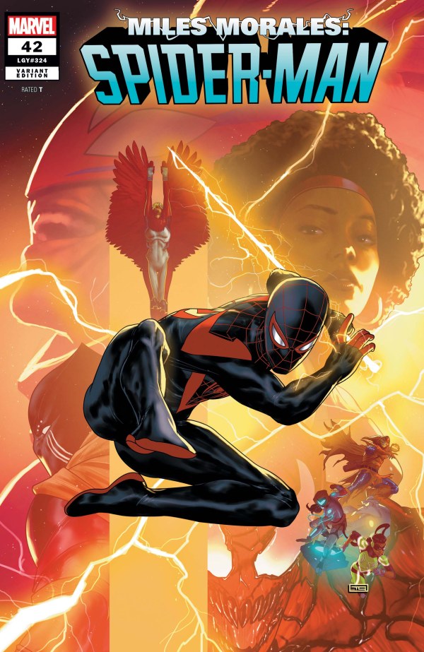 MARVEL COMICS MILES MORALES: SPIDER-MAN #42 TAURIN CLARKE FINALE VARIANT