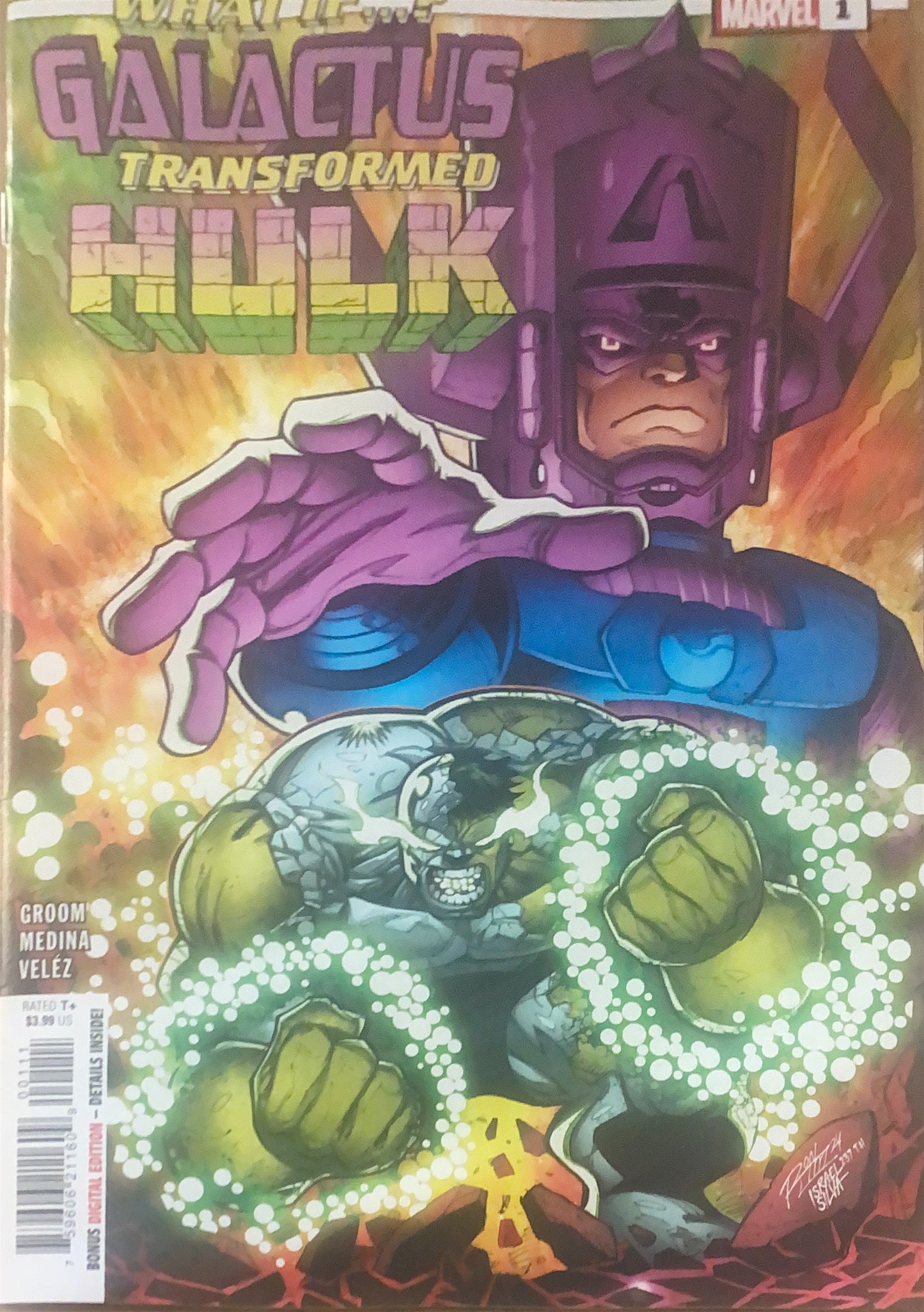 MARVEL COMICS WHAT IF GALACTUS TRANSFORMED HULK #1