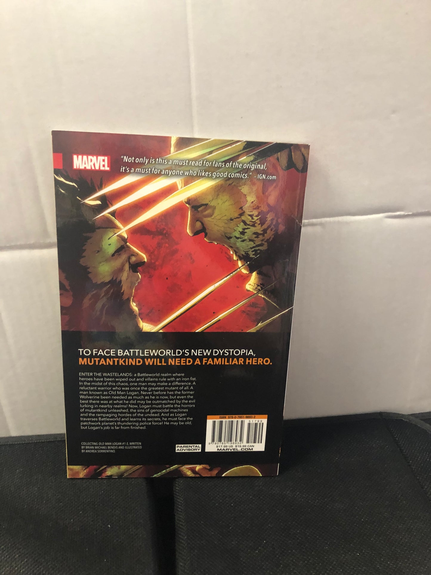 MARVEL COMICS OLD MAN LOGAN WARZONES (2015)