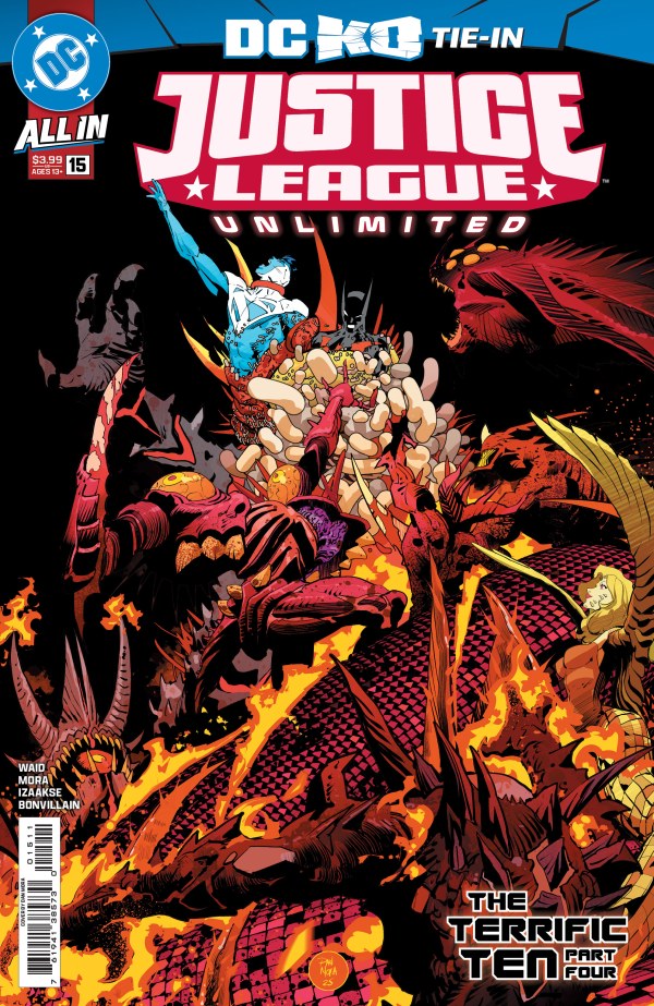 DC COMICS JUSTICE LEAGUE UNLIMITED #15 CVR A DAN MORA (DC K.O.)