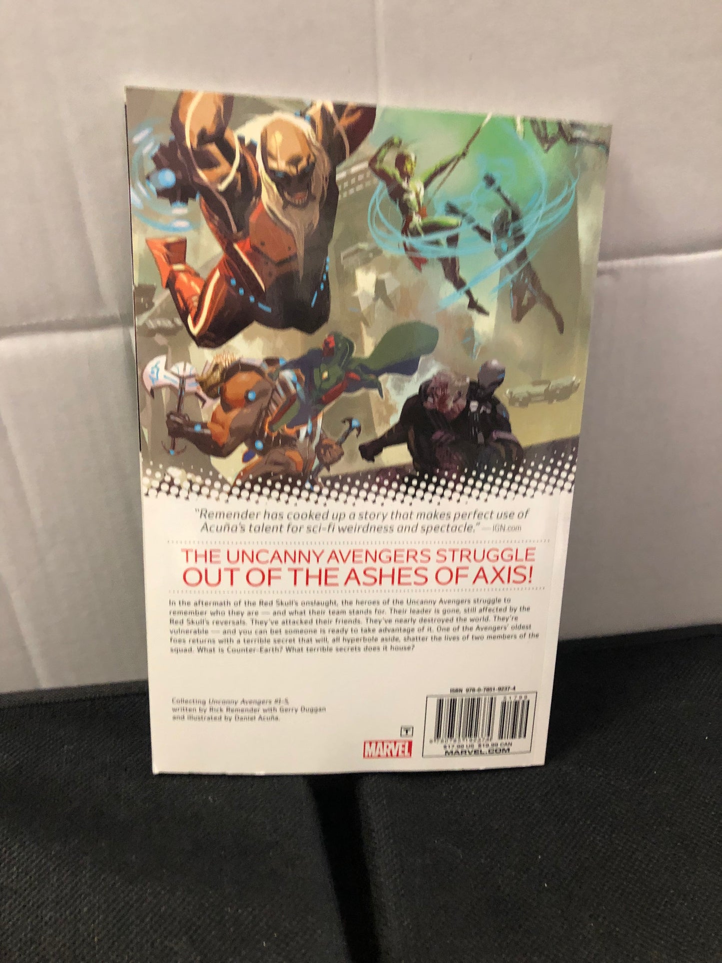 MARVEL COMICS UNCANNY AVENGERS COUNTER- EVOLUTIONARY (2015)