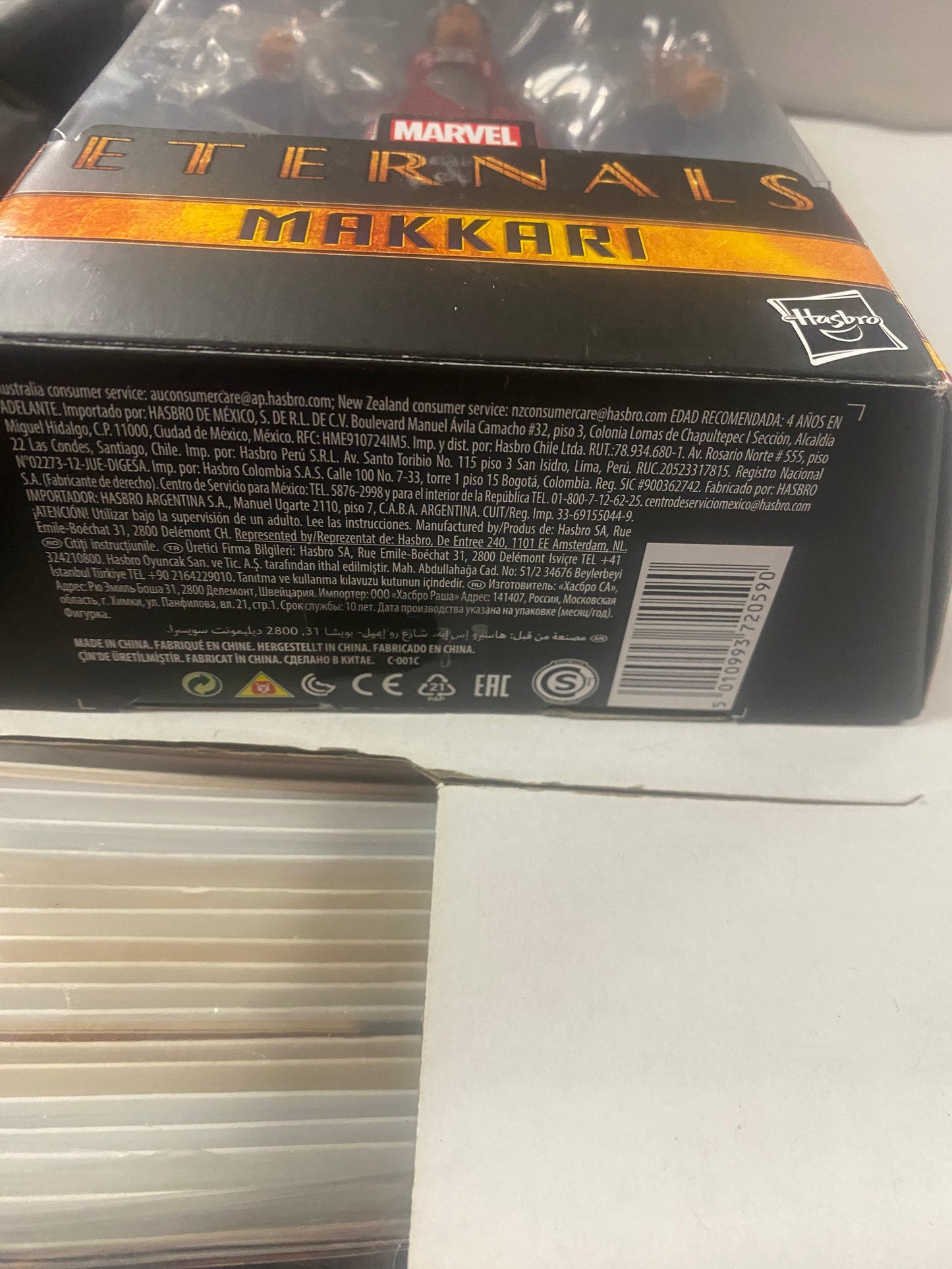 MARVEL LEGENDS ETERNALS MAKKARI PRE OWNED MISSING BUILD A FIGURE PIECE