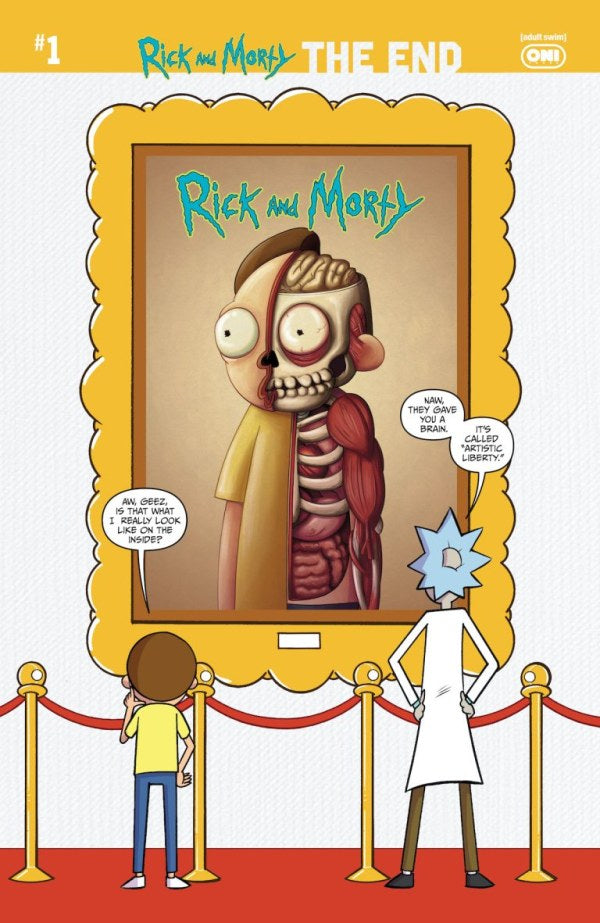 ONI PRESS RICK AND MORTY THE END #1 CVR C BLIND BAG-LESS INTERMIX
