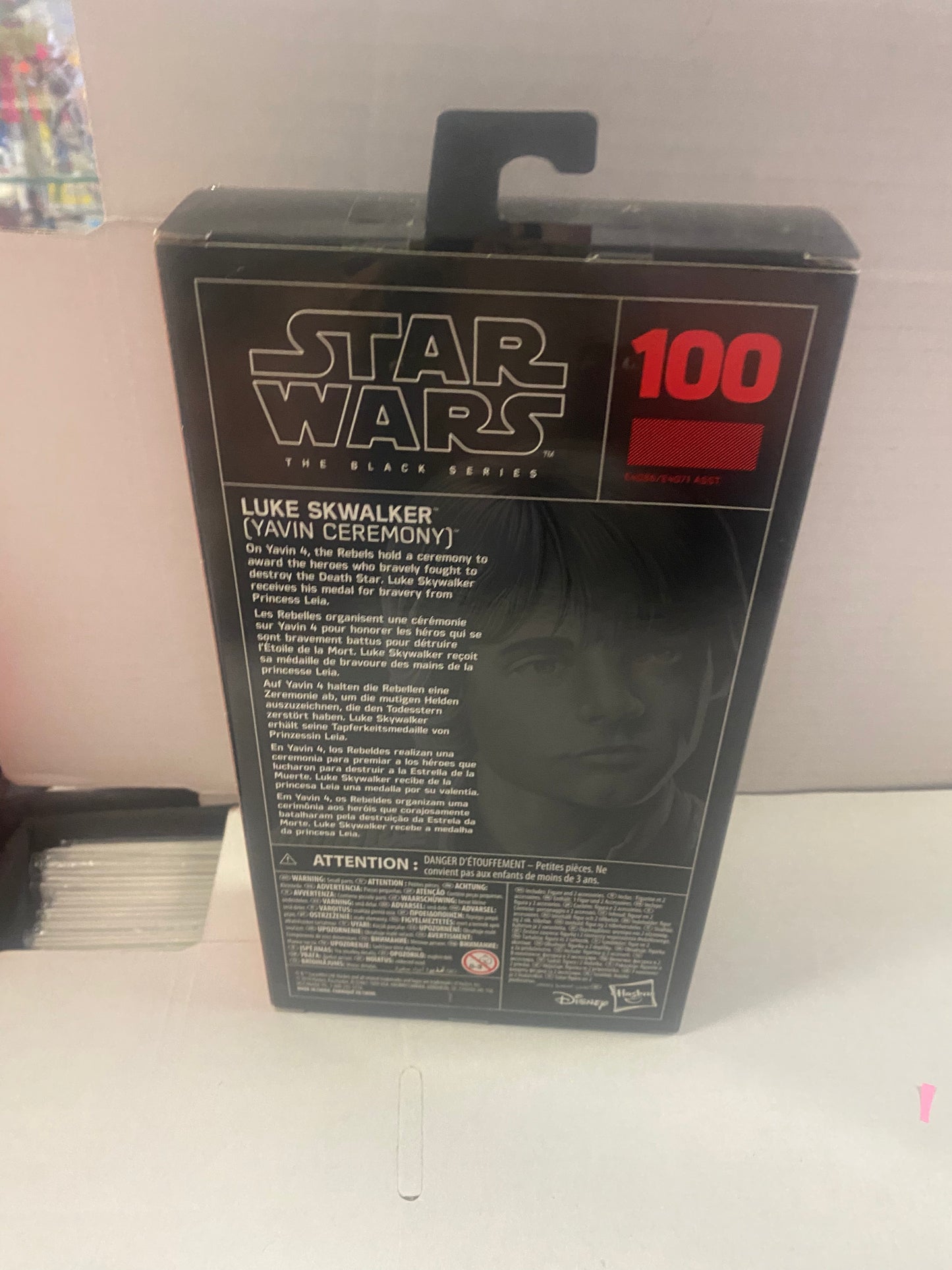 HASBRO STAR WARS THE BLACK SERIES LUKE SKYWALKER YAVIN CEREMONY (2019)