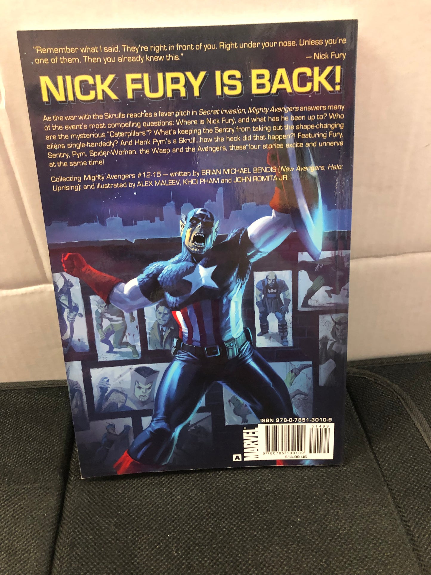 MARVEL COMICS MIGHTY AVENGERS SECRET INVASION (2009)