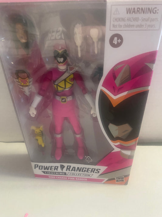 HASBRO POWER RANGERS LIGHTING COLLECTION DINO CHARGE PINK RANGER