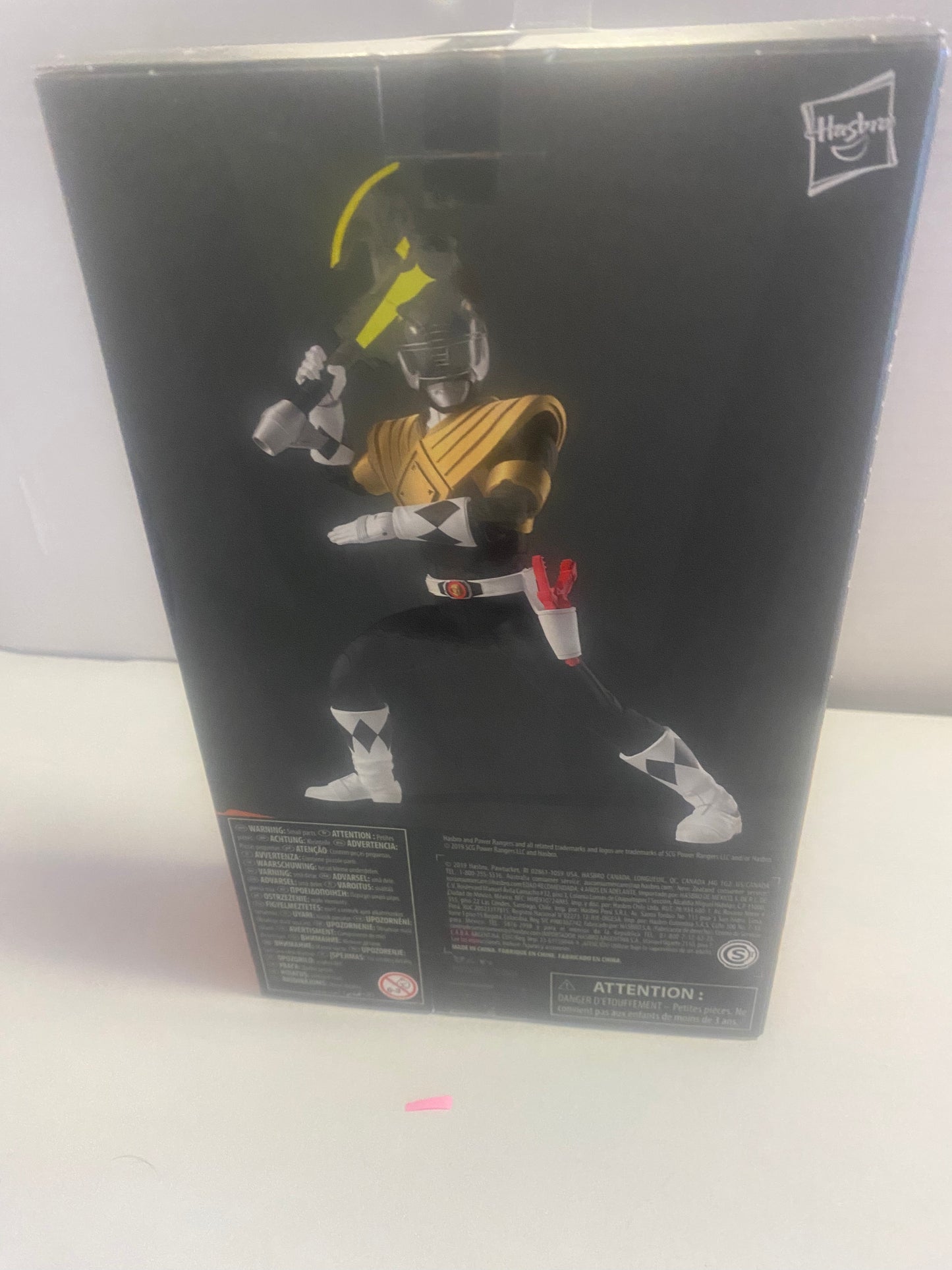 HASBRO POWER RANGERS LIGHTING COLLECTION DRAGON SHIELD BLACK RANGER