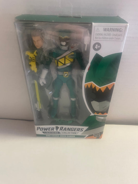 HASBRO POWER RANGERS LIGHTING COLLECTION DINO CHARGE GREEN  RANGER