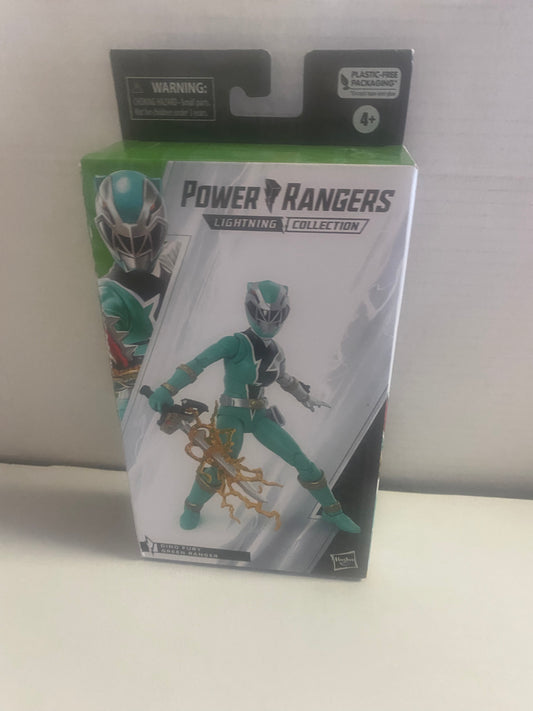 HASBRO POWER RANGERS LIGHTING COLLECTION DINO FURY GREEN RANGER