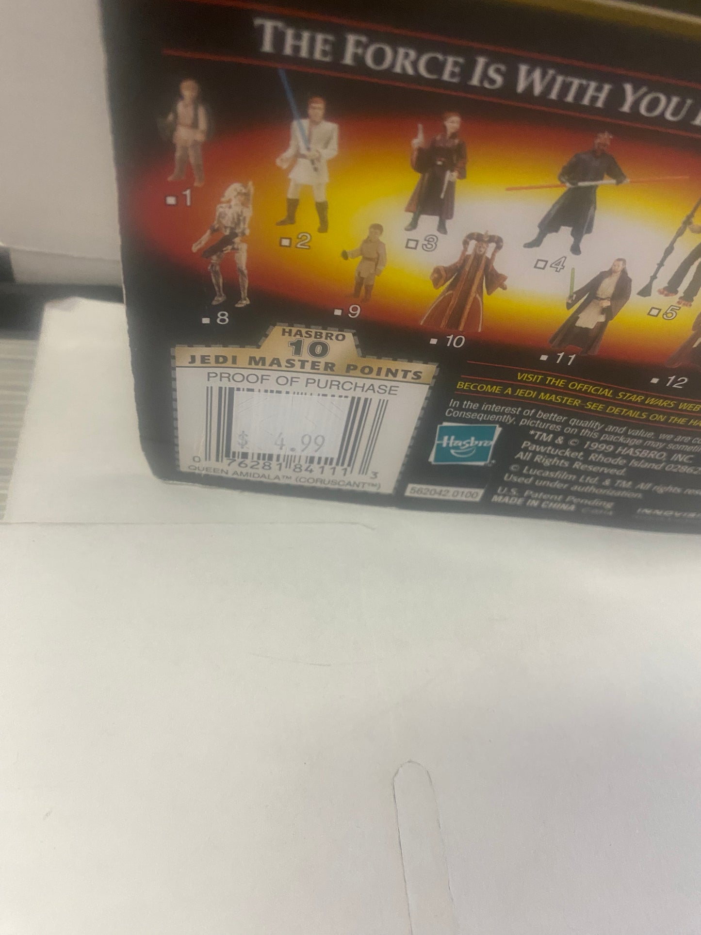 HASBRO STAR WARS EPISODE 1 QUEEN AMIDALA CORUSCANT (1999)