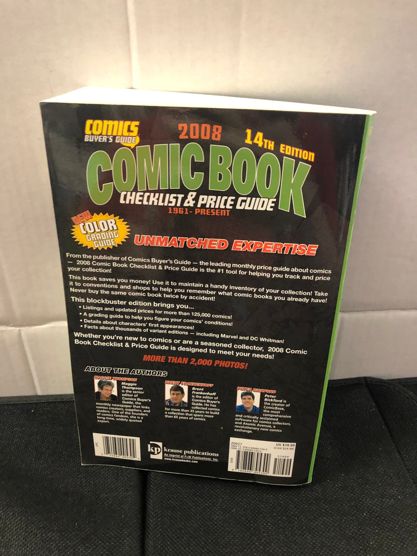 KRAUSE PUBLICATIONS COMIC BUYERS GUIDE 14TH EDITION 2008 COMICBOOK Checklist& PRICE GUIDE (2007)