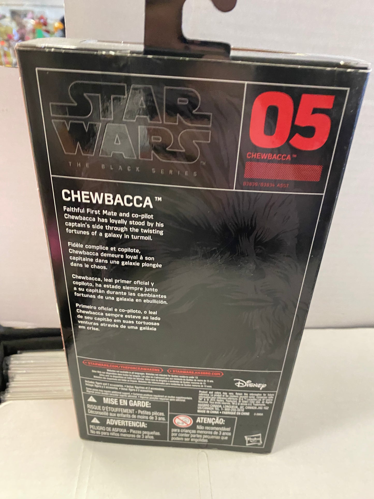 HASBRO STAR WARS THE BLACK SERIES CHEWBACCA (2015)